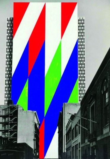 Jason Crum (ˣ1935-2004һɫǽĲͼ ŦԼ Ƭϵˮۻ 76.250.8cm 1969