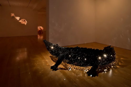 Frank Gehry Fish Lamps
