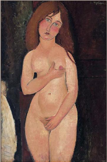 Venus nu debout nu medicis1917