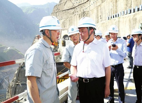 8��16�����磬��ί��Ǽ��������ڶ���ˮ��վ�Ұ��Ӽ��˽⹤�̽������