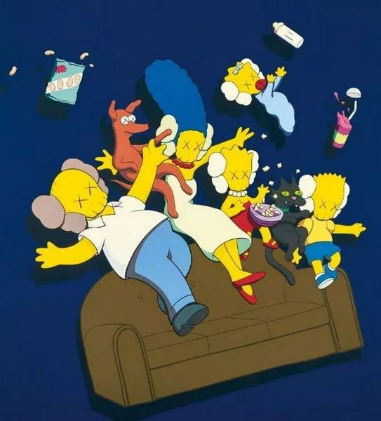 KAWS⣨KIMPSONS #1ǿ 274.5 x 244cm 2004