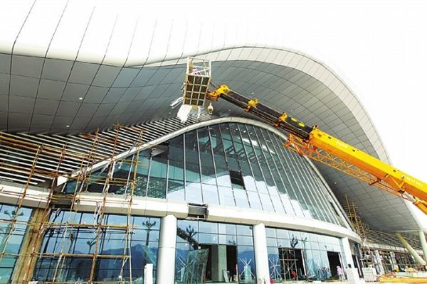 ����վվǰ������ʩ��Ŀ�깤85%����