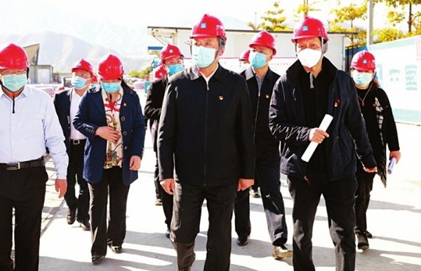 贾瑞云虞平检查督导攀西科技城疫情防控和复工工作