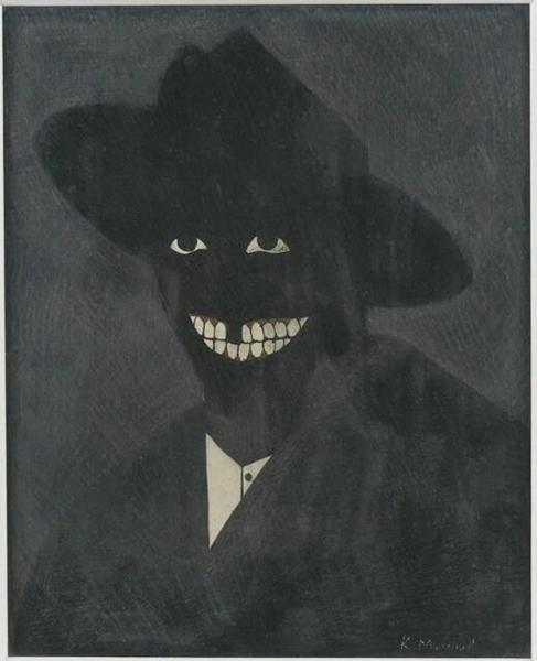 Kerry James Marshall, A Portrait of the Artist as a Shadow of His Former Self
