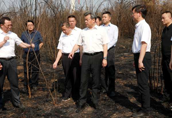 4��1�����磬��ί��Ǽ����ƣ���ί����ǡ��г���ƽ���α��غ�������ɽ���ж���ɭ�ַ���Ͱ�ȫ�����ȹ�����