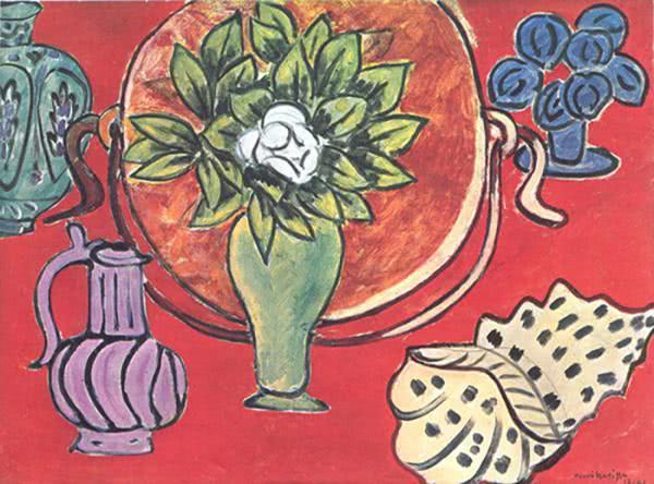 Still Life with Magnolia1941ͼƬԴHenri-Matisse