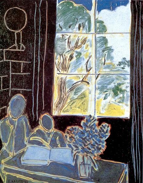 The Silence that Lives in House1947ͼƬԴHenri-Matisse
