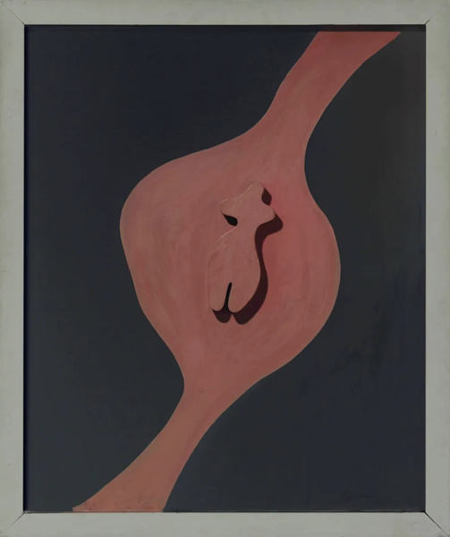 ˹գ1886-1966 ˫ϸƿŮˡɫľ ɫ125 x 104.7 cm.1929