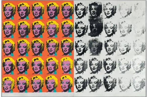 ˹صأWarhol Diptych1973 ˹صأElaine Sturtevantң1964ͿʼԵġظϷŲͬʱҵƷ