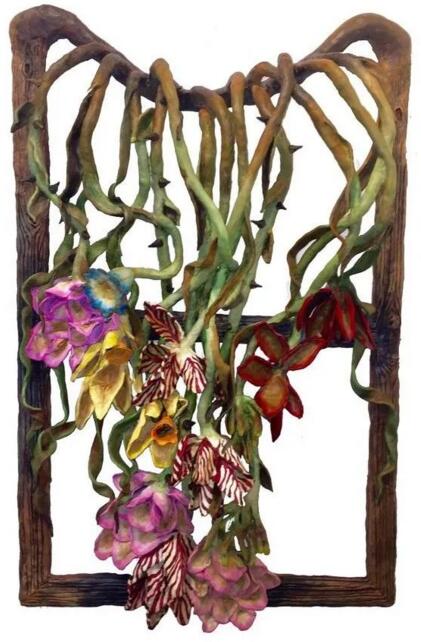 Valerie Hegarty.Vanitas with Roses Elegy, 2019.