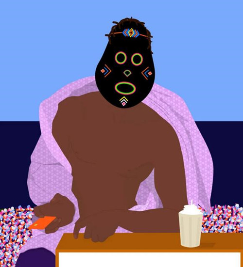 Dennis Osadebe. One Milkshake for the Saint, 2020.