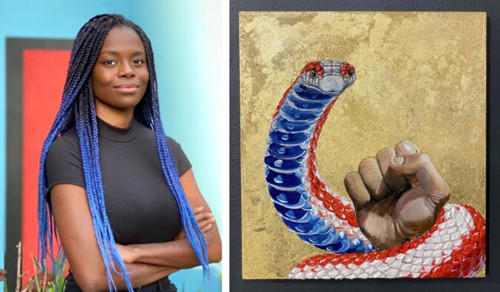 Portrait of Destinee Ross-Sutton, 2020. Courtesy of Destinee Ross-Sutton.