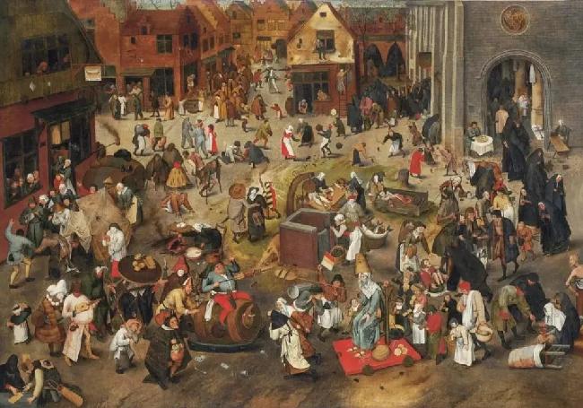 ³Ƕ񻶽Ѯի֮սThe Fight between Carnival and Lent