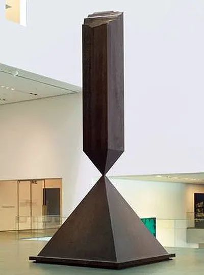 Barnett Newman, Broken Obelisk,1963-67, Museum of Modern Art (MoMA), New York City, NY, US
