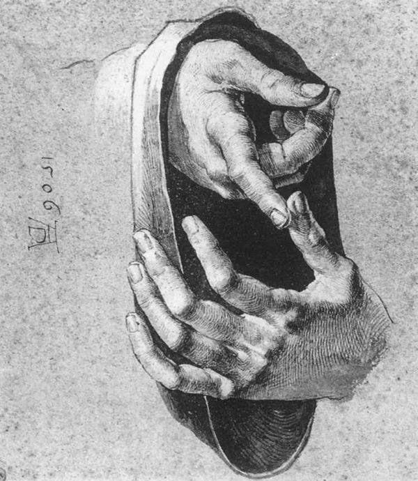 Albrecht Durer, Study of Hands