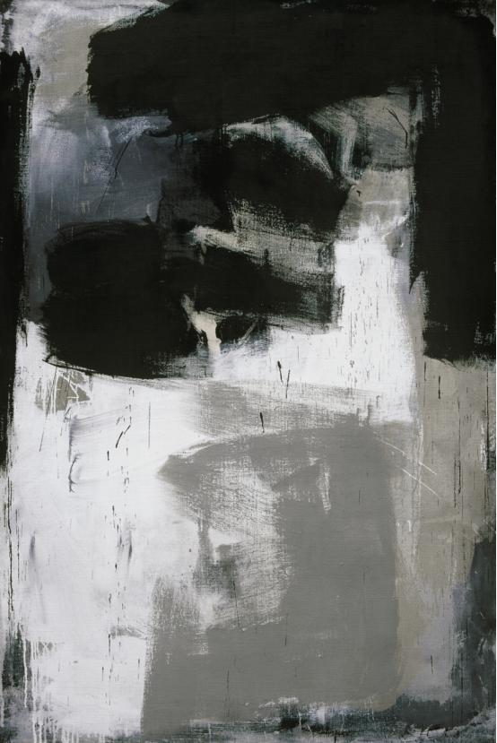 09-08 Untited09-08īϩInk and Acrylic on Canvas210x140cm2009