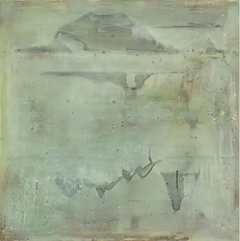 ʣɽ12-13 Remnant Mountain12-13̹Tempera on Canvas50x50cm2012 