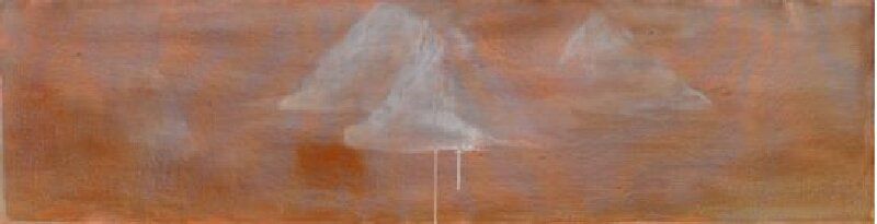 ʣɽ13-38 Remnant Mountain13-38̹Tempera on Canvas35x135cm2013